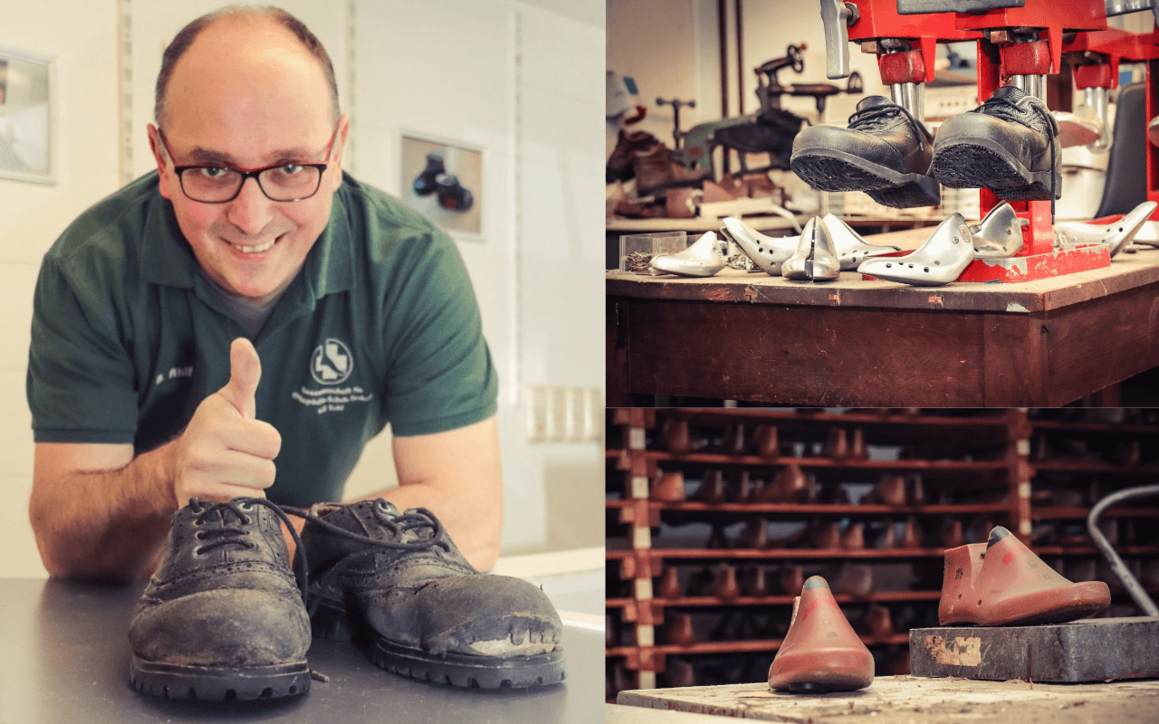 Schuhe reparieren Schleusingen - Schuster